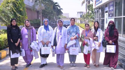 Hamdard Dental Students Visit Pharmaceutical Facility for Periodontology Training