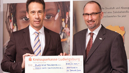 20.000 Euro an Hilfsorganisation