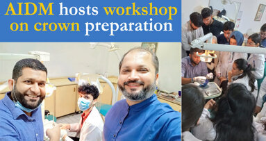 AIDM hosts workshop on crown preparation