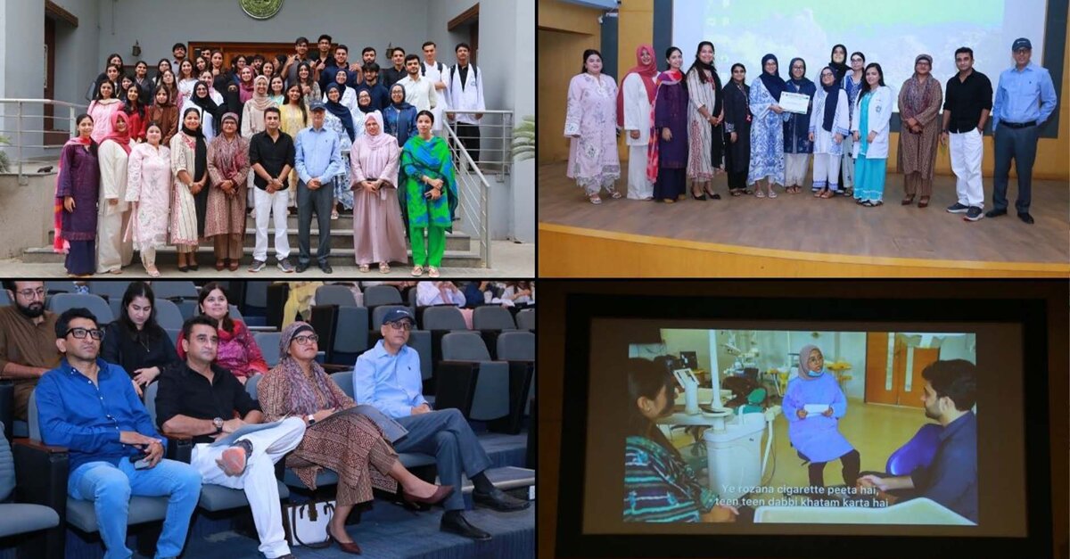 DT News – Pakistan – Ziauddin dental students turn short films into oral health awareness tool  Dental Tribune Pakistan
