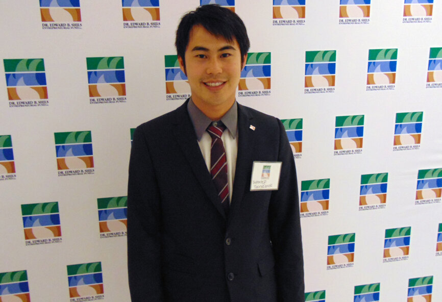 Dr. Supontep Teerakanok of the Boston University Henry M. Goldman School of Dental Medicine is designer of a new orthodontic cement. (Photo: Fred Michmershuizen/DTA)