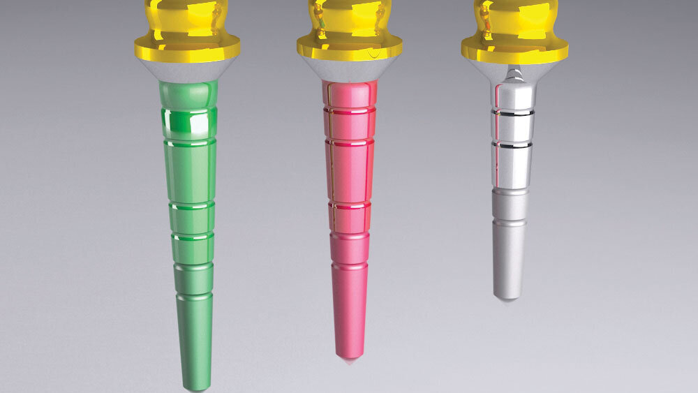 Functional and esthetic overdentures