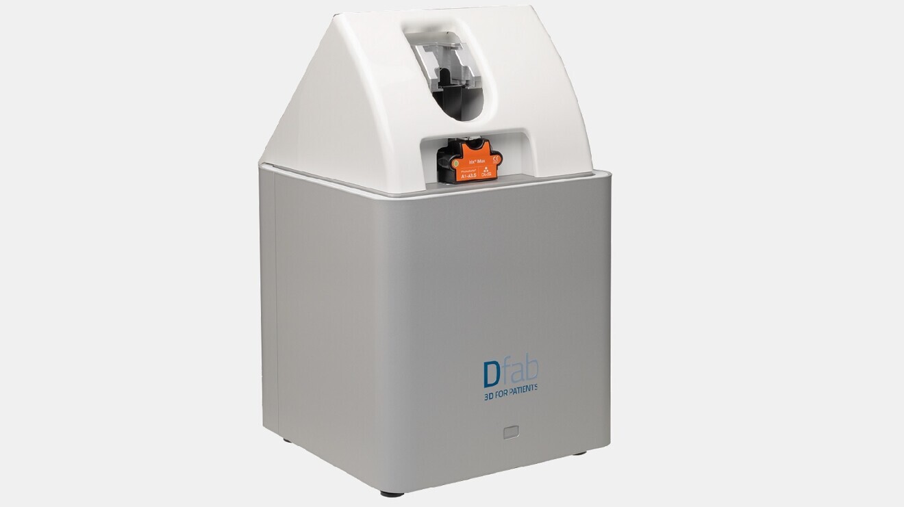 Fig. 5: Dfab desktop TSLA laser 3D printer.