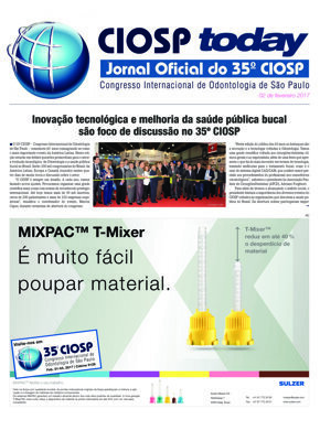 today CIOSP São Paulo Feb. 2, 2017 today CIOSP São Paulo Feb. 2, 2017