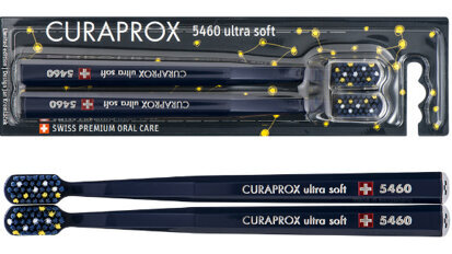 Escova da Curaprox remete a beleza de uma noite estrelada em cerdas ultramacias