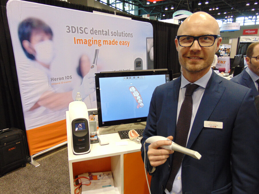 Thomas Weldingh of 3Disc. (Photo: Fred Michmershuizen/Dental Tribune America)