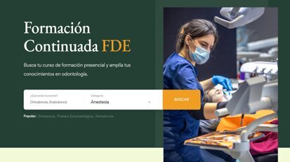 Nueva plataforma de Formación Continuada para dentistas