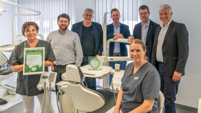 Auszeichnung für Nachhaltigkeit: Zahnärztekammer Westfalen-Lippe geehrt