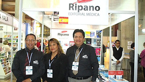 Ripano presente en la Feria Internacional del Libro de Quito