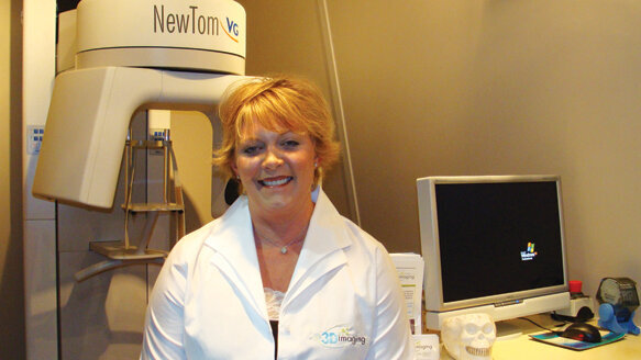 Cone beam on the move