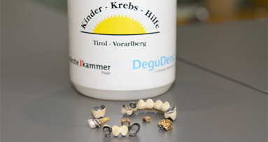 Zahngold für die Kinderkrebshilfe