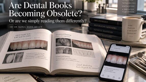 Are Dental Books Becoming Obsolete, or Are We Simply Reading Them Differently?