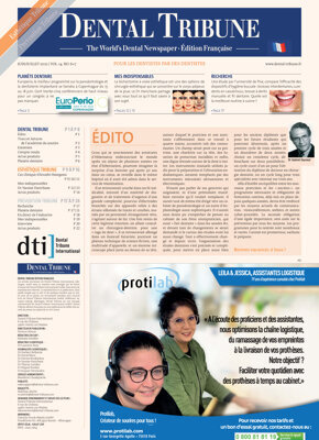 Dental Tribune France No. 6+7, 2022 Dental Tribune France No. 6+7, 2022
