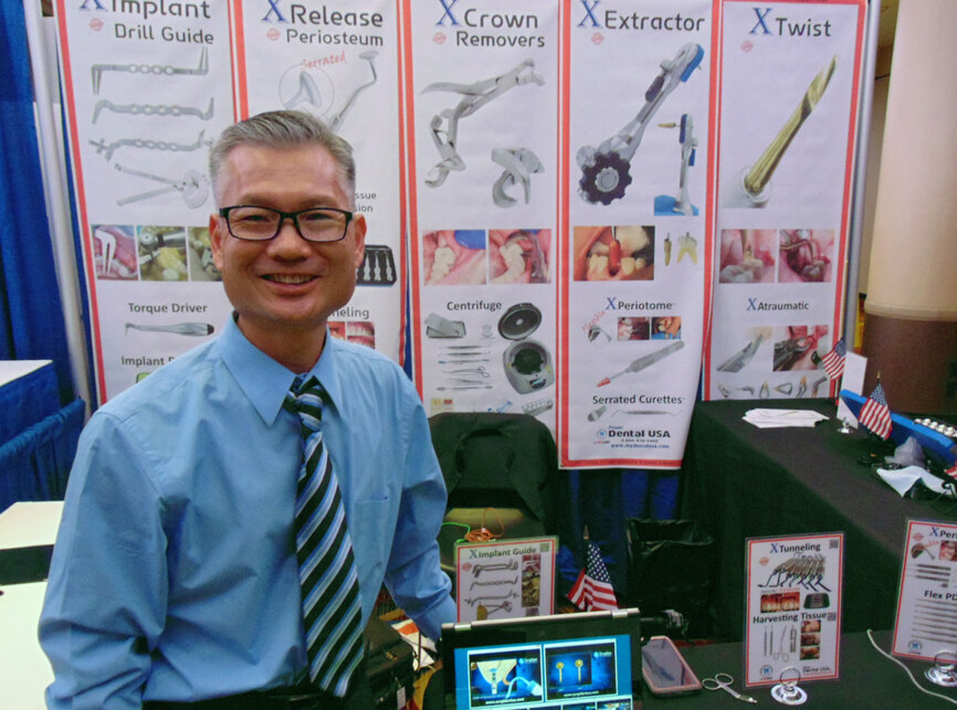 John Lim of Power Dental USA. (Photo: Fred Michmershuizen/DTA)
