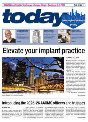 today AAOMS Dental Implant Conference Chicago Dec. 4–6, 2025