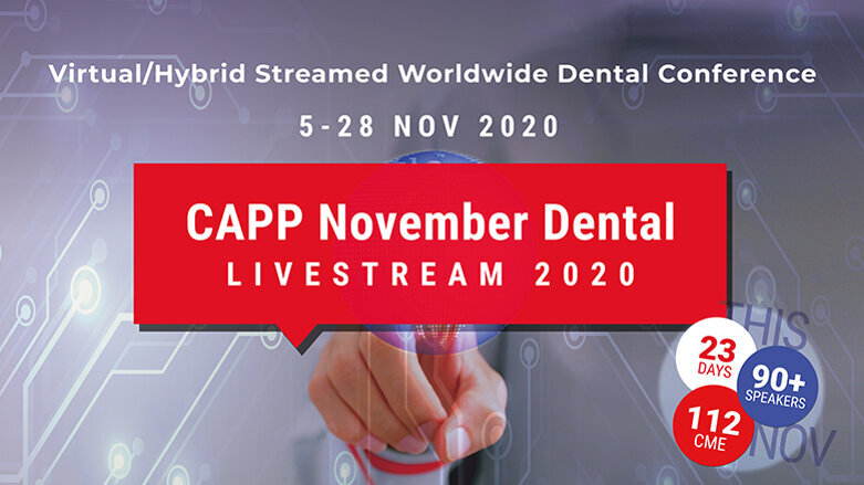 Dentsply Sirona supports CAPP November Dental Livestream as Platinum Sponsor