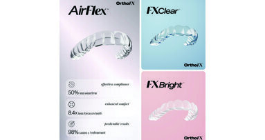 OrthoFX features a full line of clear aligner systems using the newest generation of proprietary polymers