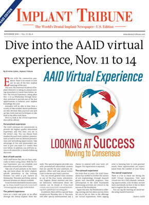 Implant Tribune U.S. No. 6, 2020