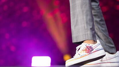 There was no question of whose event it was in Las Vegas!