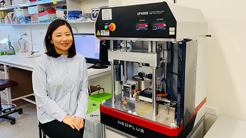 Dental researcher is developing more aesthetic crowns for children