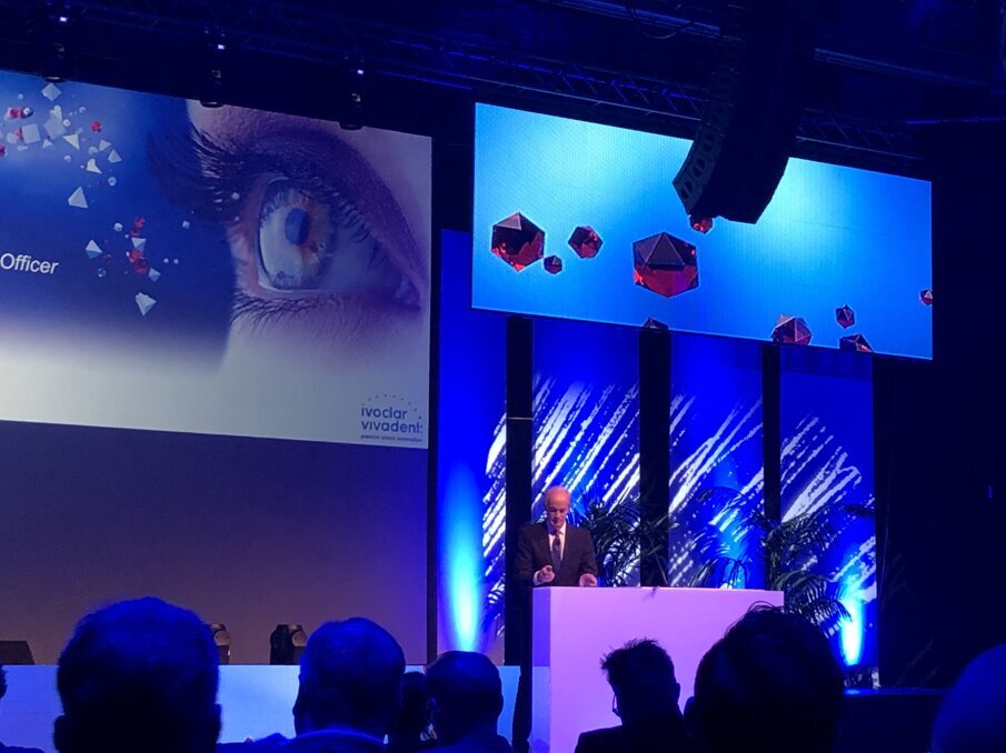 Robert Ganley, CEO di Ivoclar Vivadent.