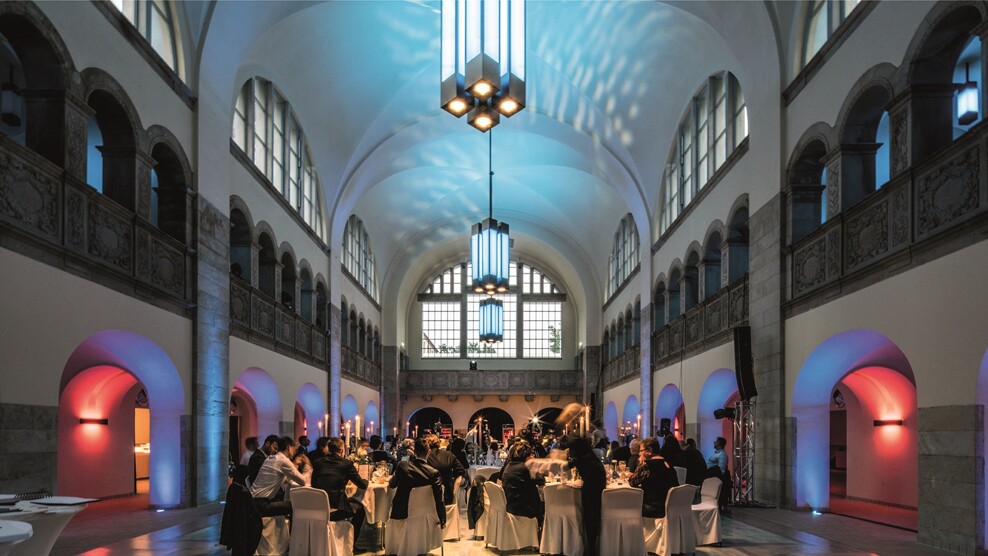 The event will be held in the Pool Hall at Hotel Oderberger Berlin. (Image: Komet Dental)