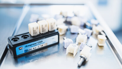 Study examines effect of whitening toothpaste on CAD/CAM materials