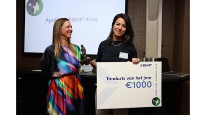 Marijke Westerduin uitgeroepen tot Tandarts van het Jaar 2025