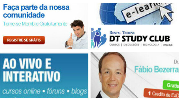 Cursos on-line gratuitos no Clube de Estudos do Dental Tribune