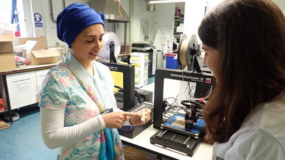 Interview: 3-D printers allow us to create a variety of different models