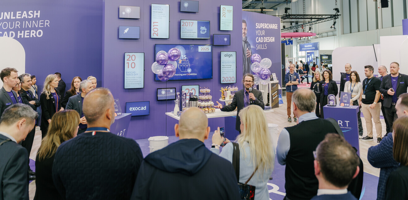 Exocad celebrates its 15th anniversary.