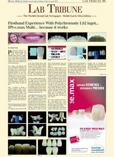 Lab Tribune Middle East & Africa No. 2, 2015