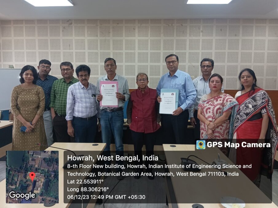 GNIDSR & IIEST MoU 2