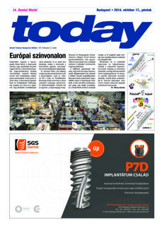 today Dental World Budapest  Oct. 17, 2014 today Dental World Budapest  Oct. 17, 2014