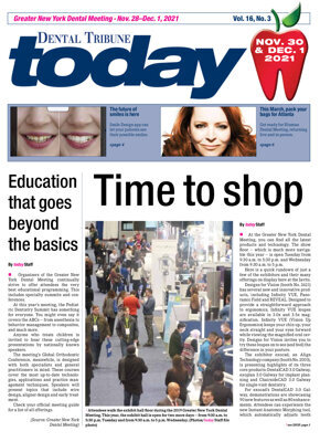 today Greater New York Dental Meeting Nov. 30 - Dec. 1, 2021 today Greater New York Dental Meeting Nov. 30 - Dec. 1, 2021