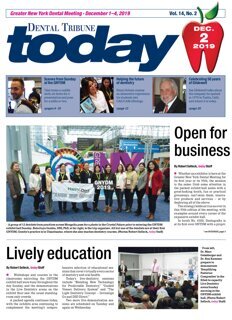 today Greater New York Dental Meeting Dec. 2, 2019 today Greater New York Dental Meeting Dec. 2, 2019