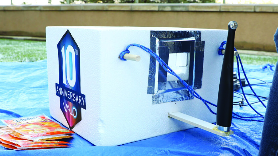 The VALO Light to Space payload box, prior to launch