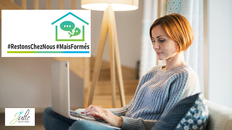 Série de conférences en ligne # RestonsChezNous # mais Formés