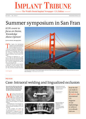 Implant Tribune U.S. No. 7, 2015