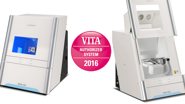 Certifican a las fresadoras Roland para materiales de VITA