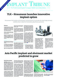 Implant Tribune Middle East & Africa No. 1, 2022