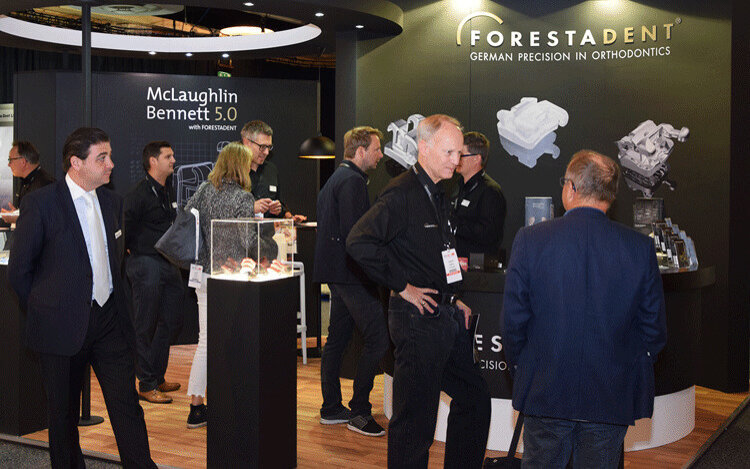 Forestadent booth.
