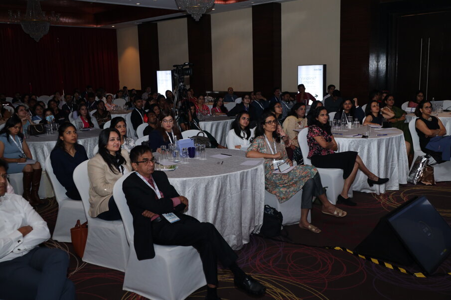 A full house at the ACDI with delegates from across the world.