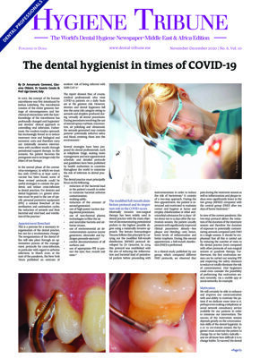 Hygiene Tribune Middle East & Africa No.6, 2020 Hygiene Tribune Middle East & Africa No.6, 2020