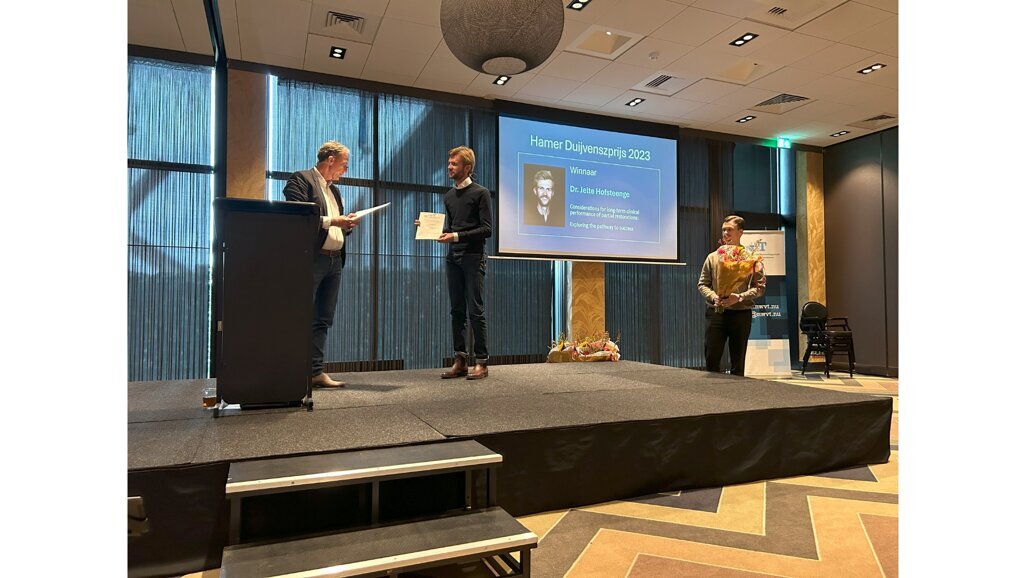 NWVT Hamer-Duyvensz prijs voor onderzoek breukrisico’s partiële restauraties