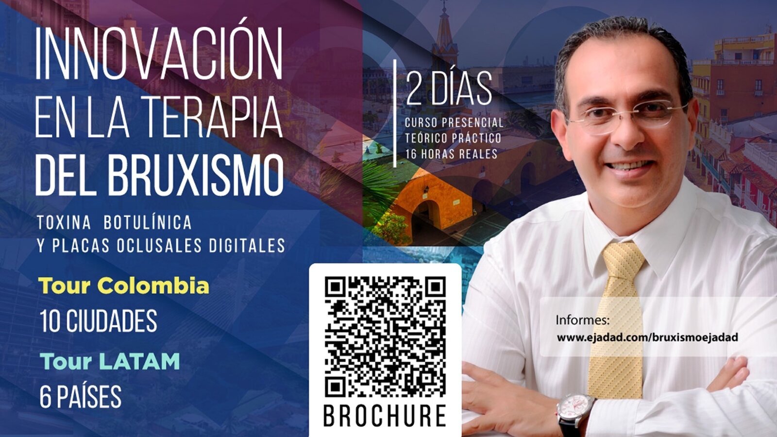 Cursos sobre bruxismo y ATM