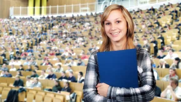 Hoher Zulauf an der Donau-Uni Krems