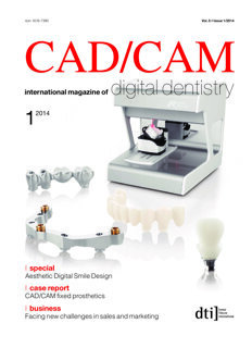 CAD/CAM international No. 1, 2014 CAD/CAM international No. 1, 2014