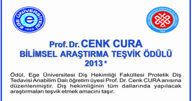 Ege, Cenk Cura Anısına Yarışma Düzenliyor