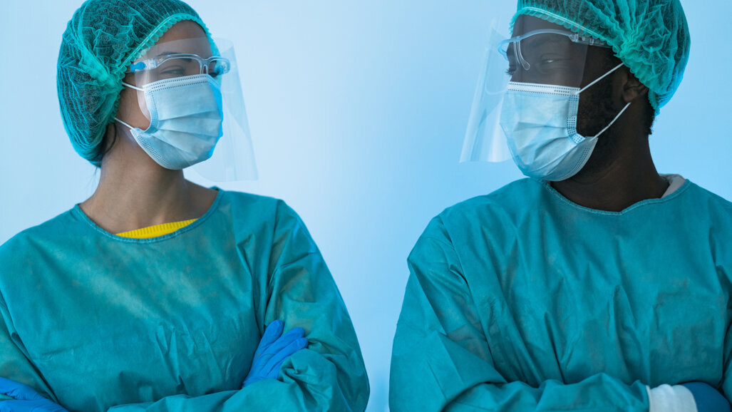 Being involved in clinical activities did not increase risk of COVID-19, study says